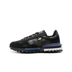 Lacoste Men's Elite Active Nylon and Suede Trainers