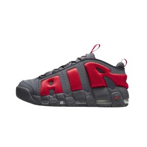 Nike Air More Uptempo Low ‘Dark Grey Light Crimson’
